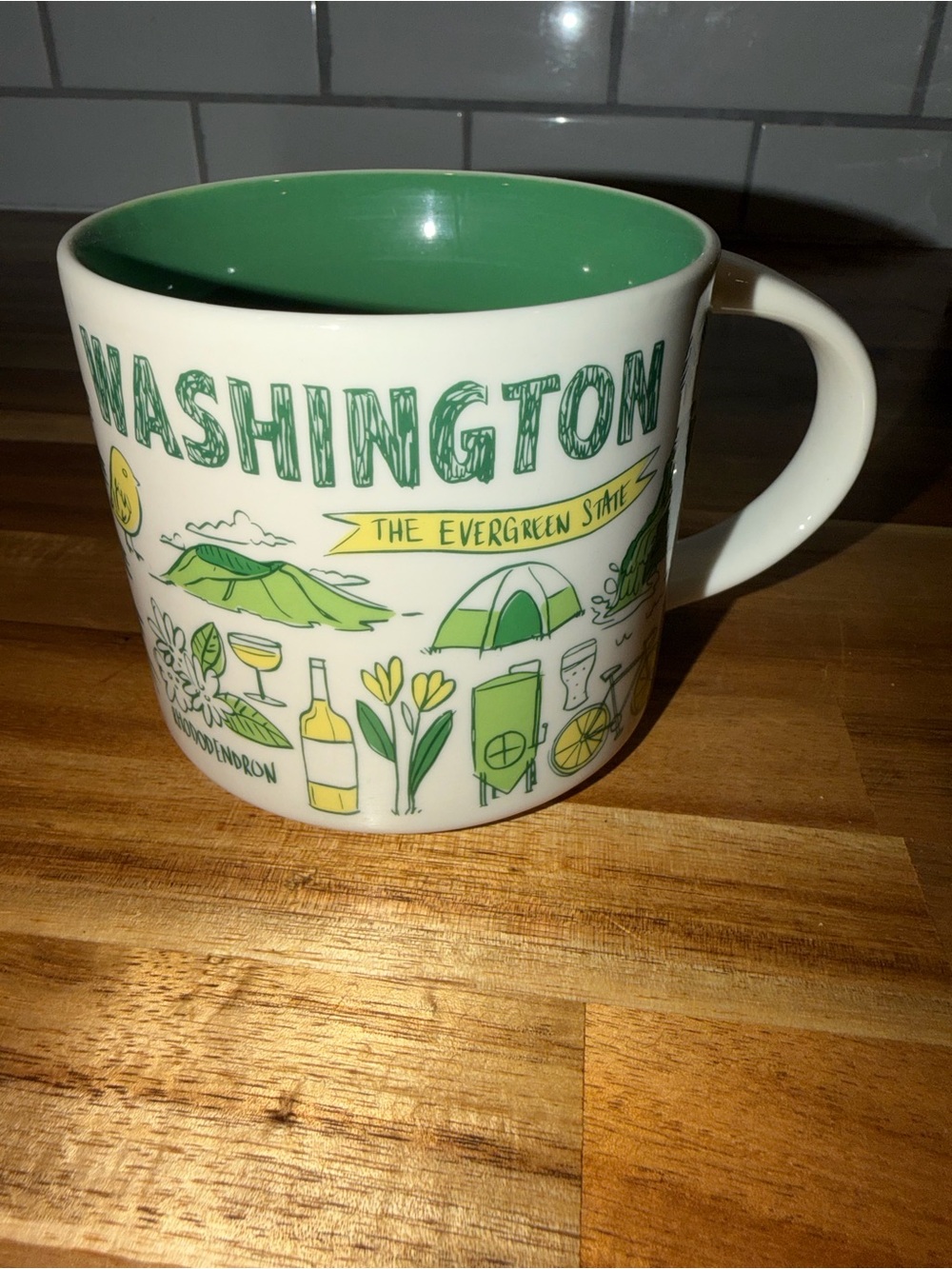 Washington STARBUCKS Mug Been There Series, Across the Globe Collection, 2023